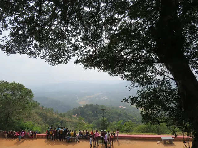 Valley view from Raja’s Seat, Madikeri