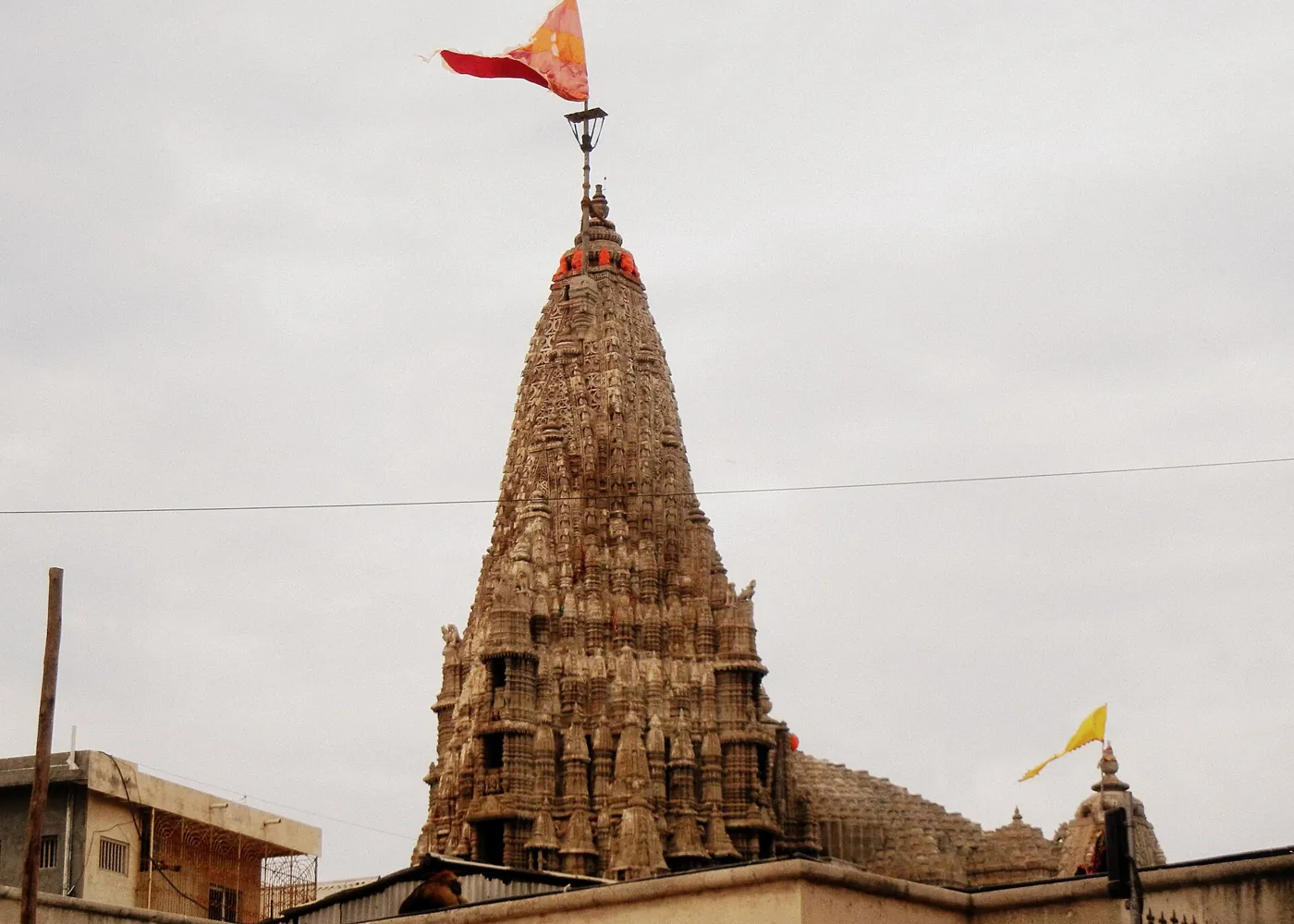 Dwarkadhish Temple in Dwarka, Gujarat