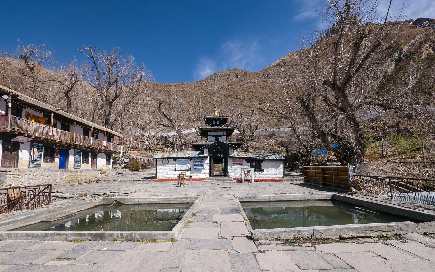 Muktinath Temple in the Mustang Himalaya, Nepal