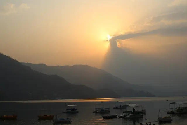 Phewa Lake in Pokhara