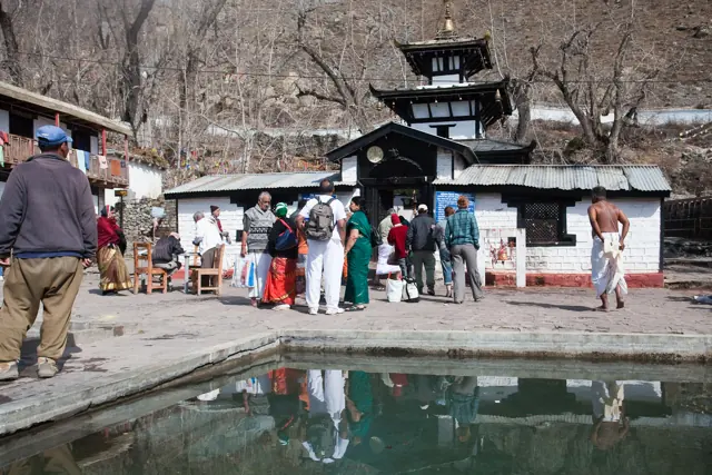 Vishnu temple at Muktinath