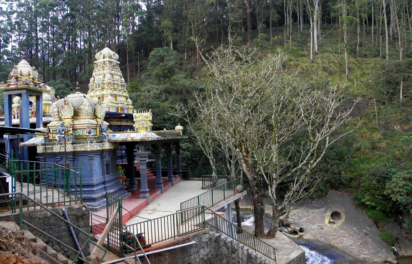 Seetha Amman Temple at Seetha Eliya, Sri Lanka