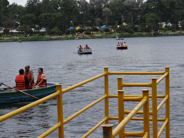 Boating on Yercaud Lake